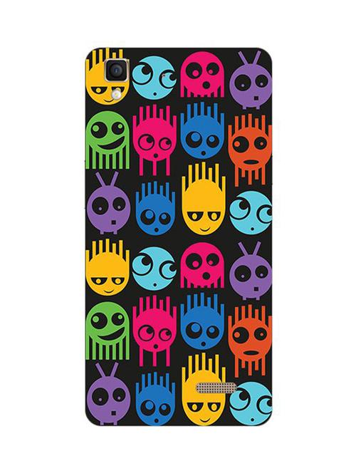 edesignhub designer silicone back cover for oppo r7 lite - 10218650 - Very Small Image - 1