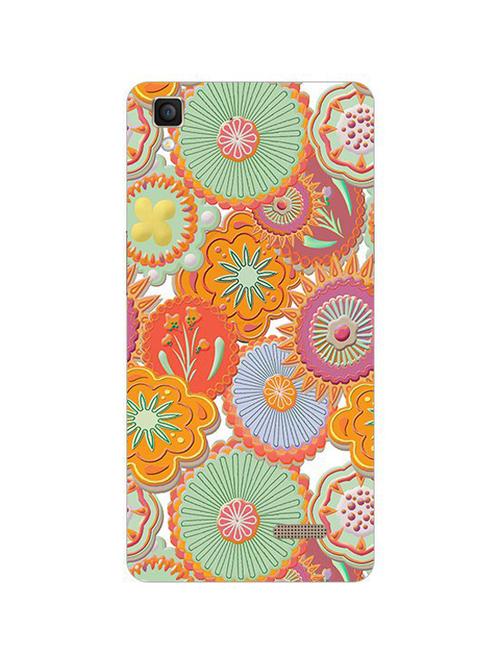 edesignhub designer silicone back cover for oppo r7 lite - 10218809 - Very Small Image - 1