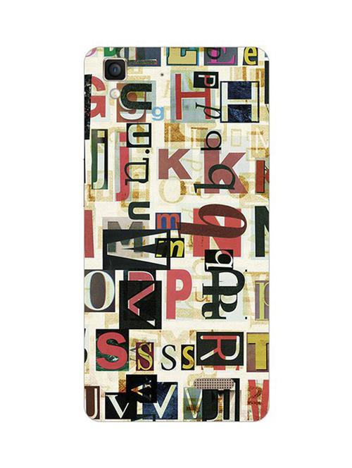 edesignhub designer silicone back cover for oppo r7 lite - 10218852 - Very Small Image - 1