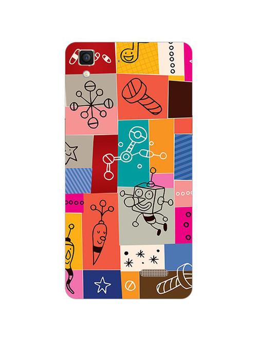 edesignhub designer silicone back cover for oppo r7 lite - 10218900 - Very Small Image - 1