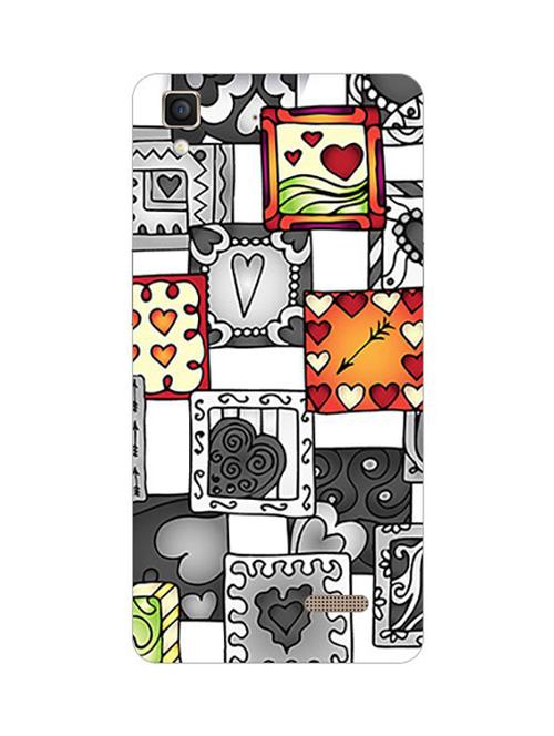 edesignhub designer silicone back cover for oppo r7 lite - 10218943 - Very Small Image - 1