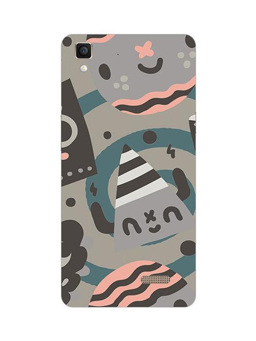 edesignhub designer silicone back cover for oppo r7 lite - 10219054 - Very Small Image - 1
