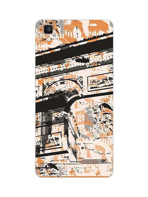 edesignhub designer silicone back cover for oppo r7 lite - 10219057 - Very Small Image - 1