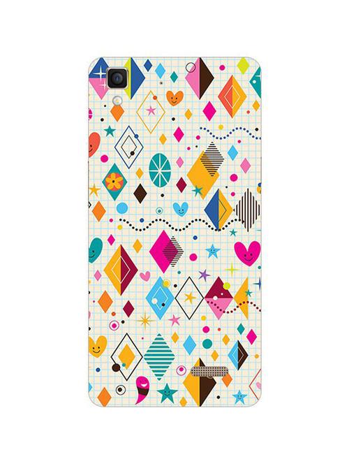 edesignhub designer silicone back cover for oppo r7 lite - 10219097 - Very Small Image - 1