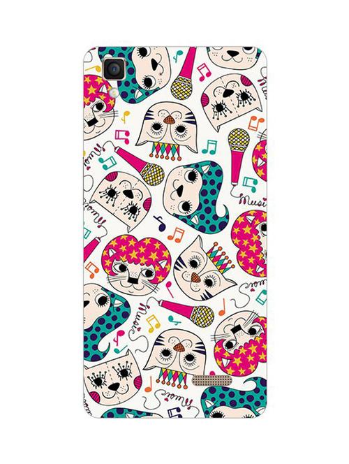 edesignhub designer silicone back cover for oppo r7 lite - 10219103 - Very Small Image - 1