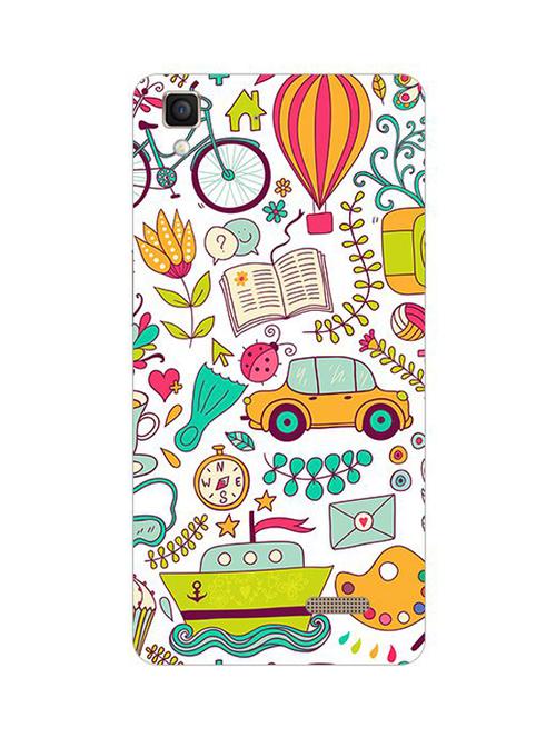 edesignhub designer silicone back cover for oppo r7 lite - 10219159 - Very Small Image - 1