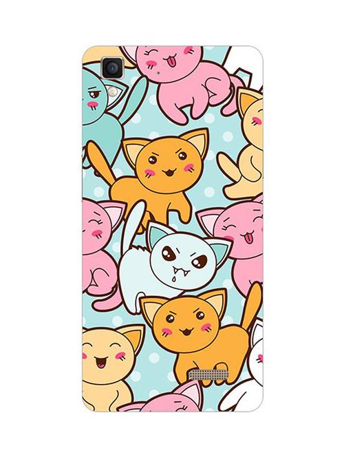 edesignhub designer silicone back cover for oppo r7 lite - 10219171 - Very Small Image - 1