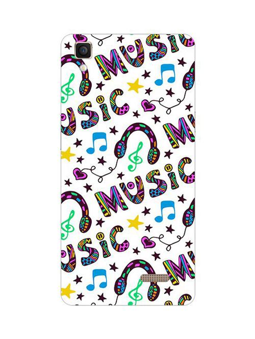 edesignhub designer silicone back cover for oppo r7 lite - 10219186 - Very Small Image - 1