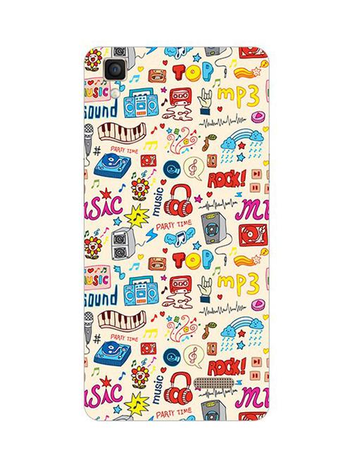 edesignhub designer silicone back cover for oppo r7 lite - 10219218 - Very Small Image - 1