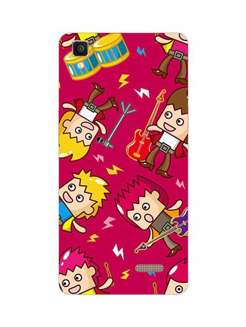 edesignhub designer silicone back cover for oppo r7 lite - 10219237 - Very Small Image - 1