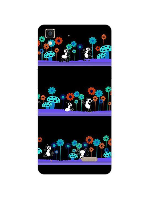 edesignhub designer silicone back cover for oppo r7 lite - 10219251 - Very Small Image - 1