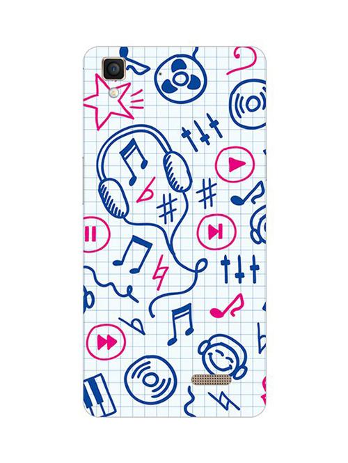 edesignhub designer silicone back cover for oppo r7 lite - 10219258 - Very Small Image - 1