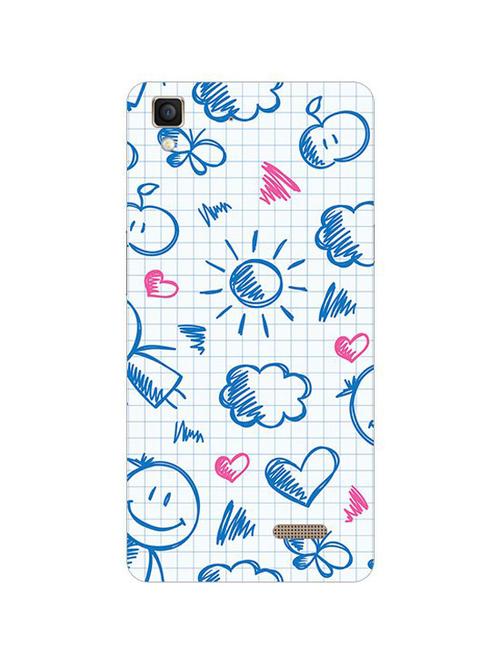 edesignhub designer silicone back cover for oppo r7 lite - 10219287 - Very Small Image - 1