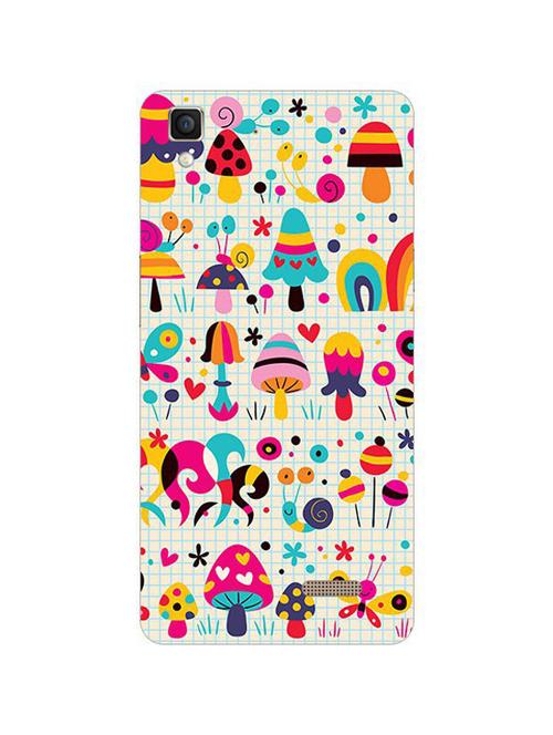 edesignhub designer silicone back cover for oppo r7 lite - 10219317 - Very Small Image - 1