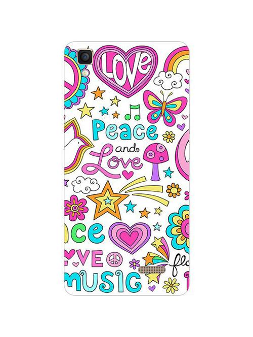 edesignhub designer silicone back cover for oppo r7 lite - 10219323 - Very Small Image - 1