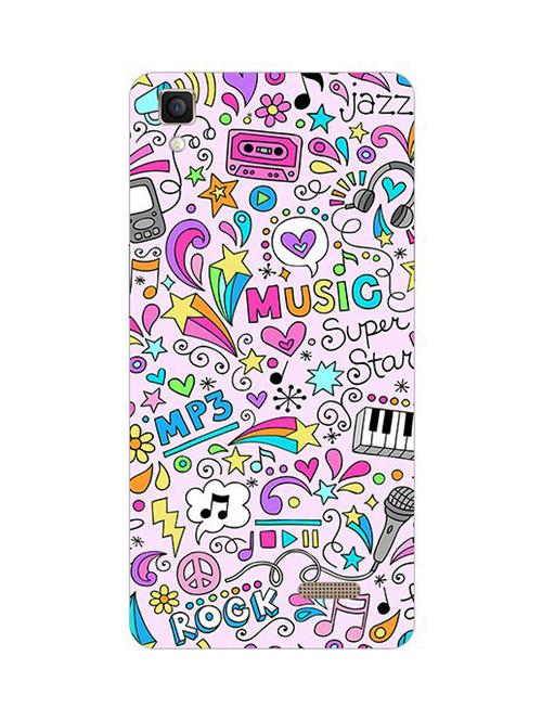edesignhub designer silicone back cover for oppo r7 lite - 10219326 - Very Small Image - 1