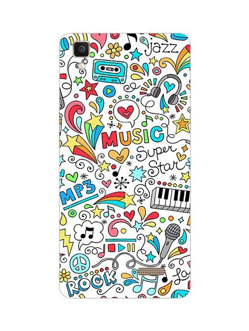 edesignhub designer silicone back cover for oppo r7 lite - 10219329 - Very Small Image - 1