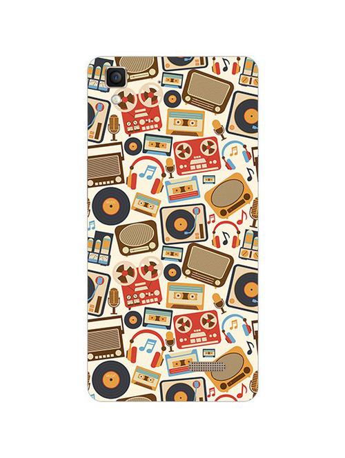 edesignhub designer silicone back cover for oppo r7 lite - 10219472 - Very Small Image - 1