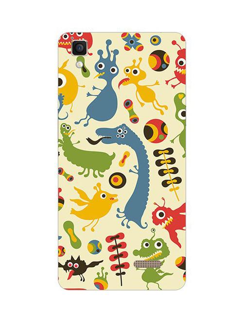 edesignhub designer silicone back cover for oppo r7 lite - 10219531 - Very Small Image - 1