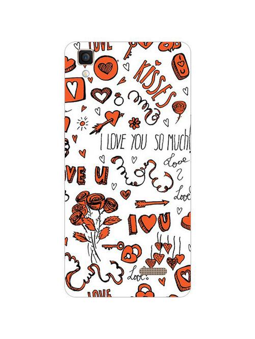 edesignhub designer silicone back cover for oppo r7 lite - 10219568 - Very Small Image - 1