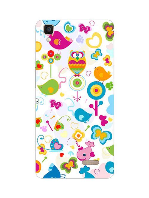 edesignhub designer silicone back cover for oppo r7 lite - 10219698 - Very Small Image - 1