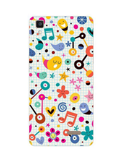 edesignhub designer silicone back cover for oppo r7 lite - 10219721 - Very Small Image - 1
