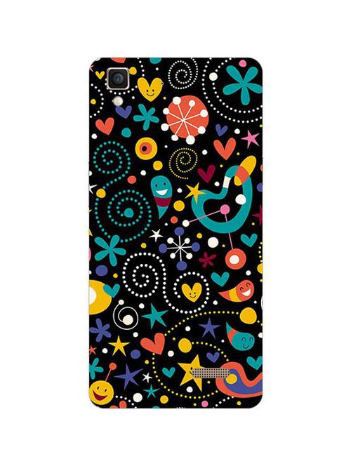 edesignhub designer silicone back cover for oppo r7 lite - 10219731 - Very Small Image - 1