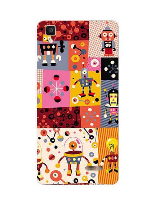 edesignhub designer silicone back cover for oppo r7 lite - 10219746 - Very Small Image - 1