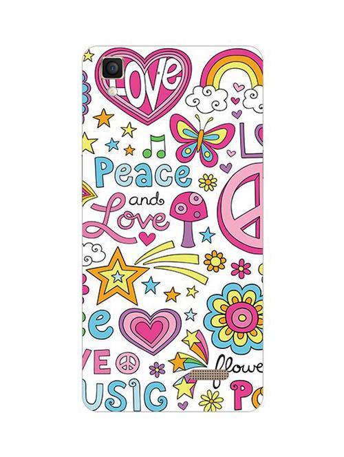 edesignhub designer silicone back cover for oppo r7 lite - 10219753 - Very Small Image - 1