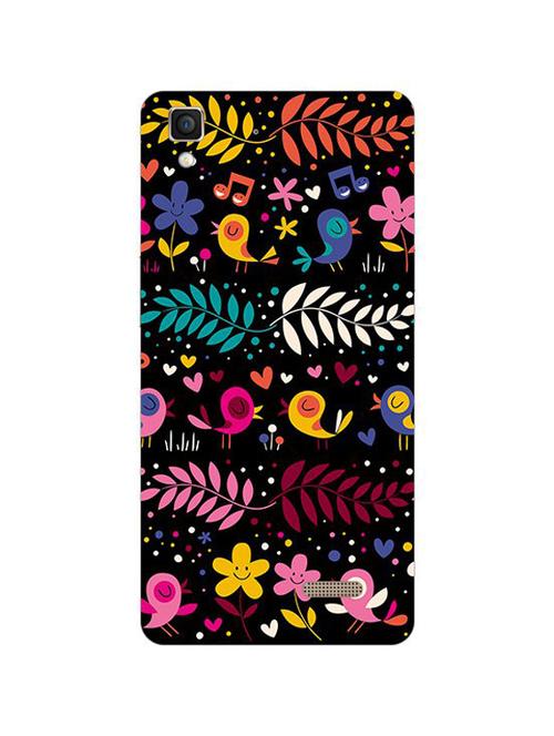 edesignhub designer silicone back cover for oppo r7 lite - 10219765 - Very Small Image - 1