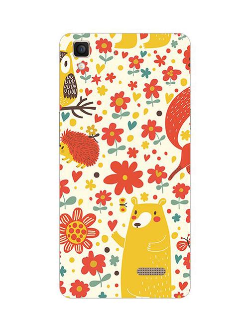 edesignhub designer silicone back cover for oppo r7 lite - 10219775 - Very Small Image - 1