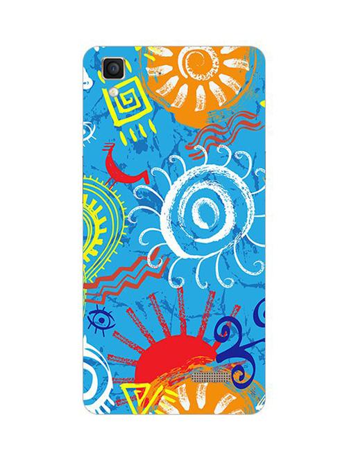 edesignhub designer silicone back cover for oppo r7 lite - 10219778 - Very Small Image - 1