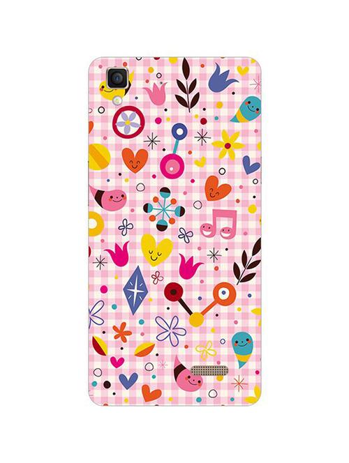 edesignhub designer silicone back cover for oppo r7 lite - 10219809 - Very Small Image - 1