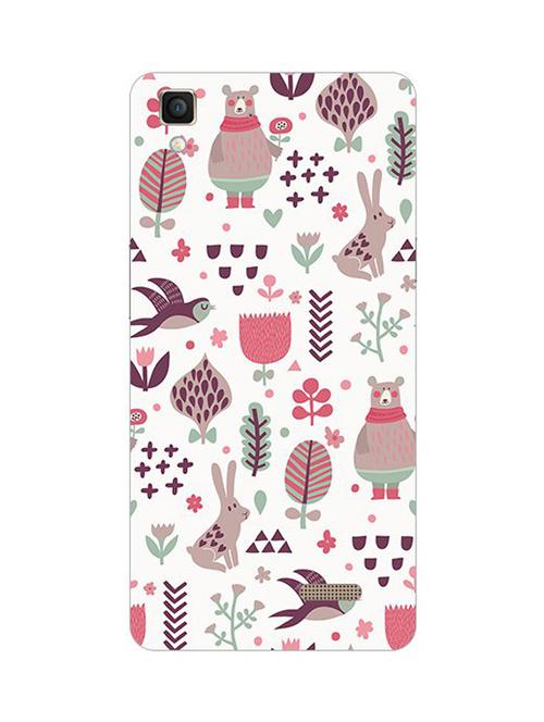 edesignhub designer silicone back cover for oppo r7 lite - 10219867 - Very Small Image - 1