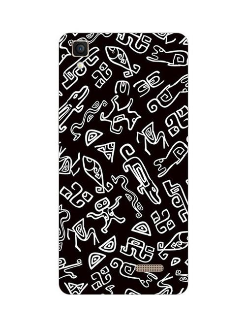 edesignhub designer silicone back cover for oppo r7 lite - 10219895 - Very Small Image - 1
