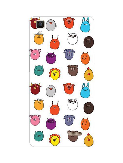 edesignhub designer silicone back cover for oppo r7 lite - 10219962 - Very Small Image - 1