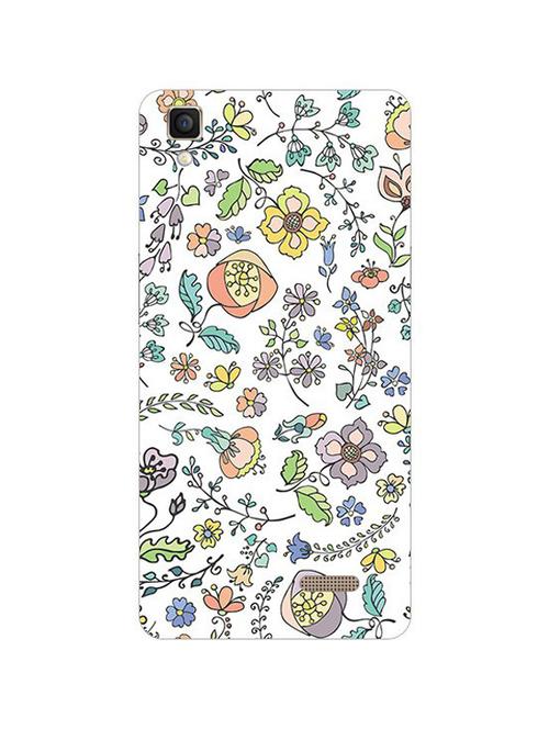 edesignhub designer silicone back cover for oppo r7 lite - 10220009 - Very Small Image - 1