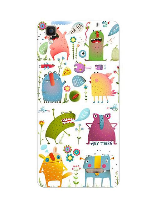 edesignhub designer silicone back cover for oppo r7 lite - 10220015 - Very Small Image - 1
