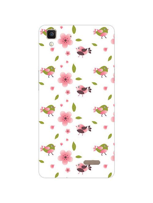 edesignhub designer silicone back cover for oppo r7 lite - 10220030 - Very Small Image - 1