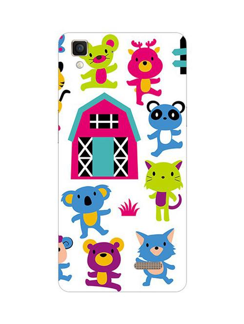 edesignhub designer silicone back cover for oppo r7 lite - 10220039 - Very Small Image - 1