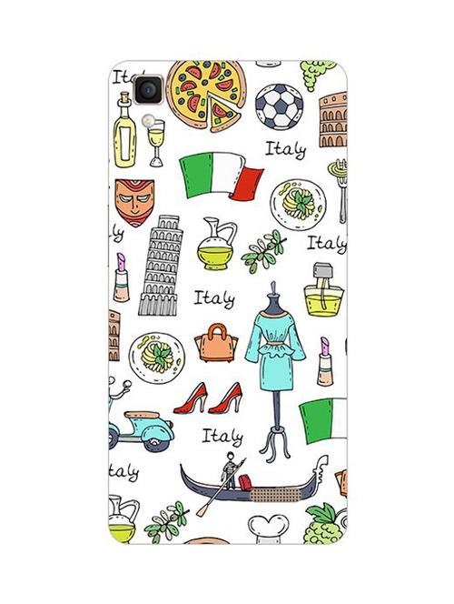 edesignhub designer silicone back cover for oppo r7 lite - 10220092 - Very Small Image - 1