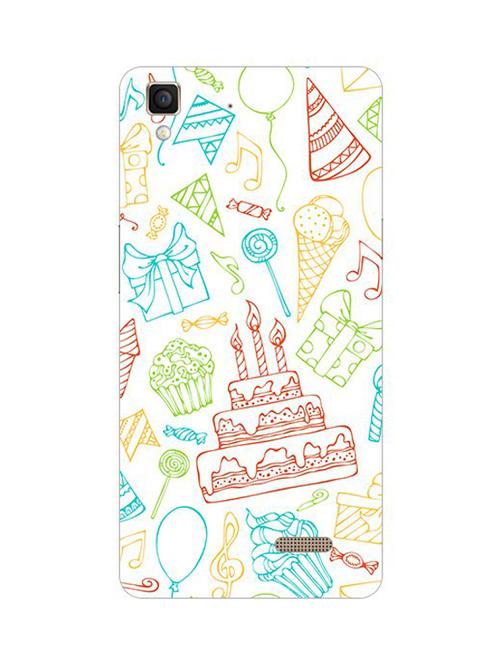 edesignhub designer silicone back cover for oppo r7 lite - 10220098 - Very Small Image - 1