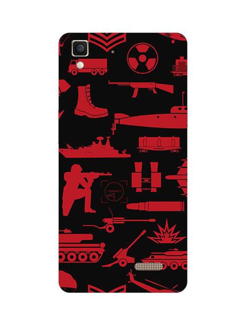 edesignhub designer silicone back cover for oppo r7 lite - 10220104 - Very Small Image - 1