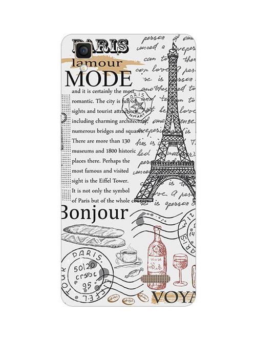 edesignhub designer silicone back cover for oppo r7 lite - 10220113 - Very Small Image - 1
