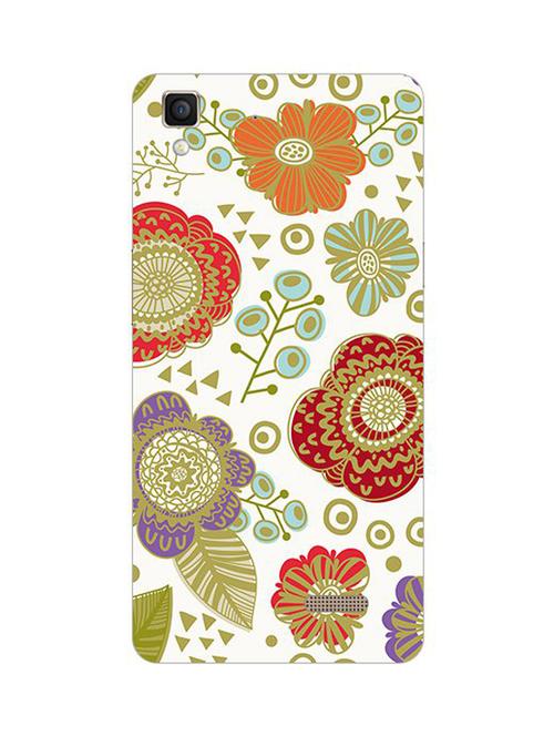 edesignhub designer silicone back cover for oppo r7 lite - 10220130 - Very Small Image - 1