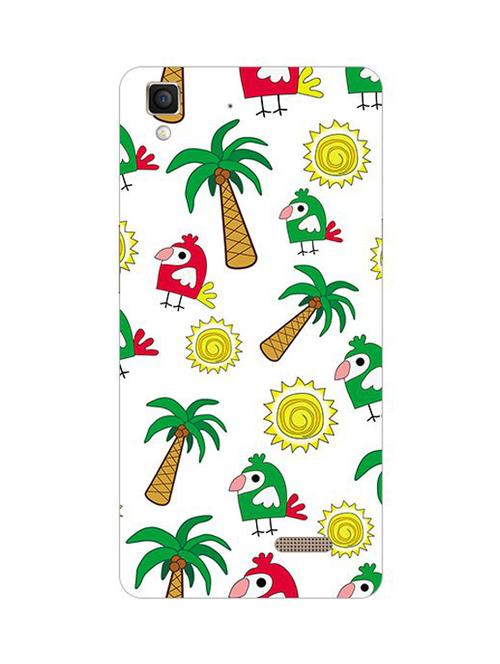 edesignhub designer silicone back cover for oppo r7 lite - 10220154 - Very Small Image - 1