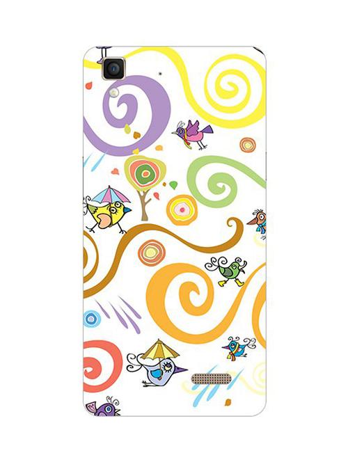 edesignhub designer silicone back cover for oppo r7 lite - 10220172 - Very Small Image - 1