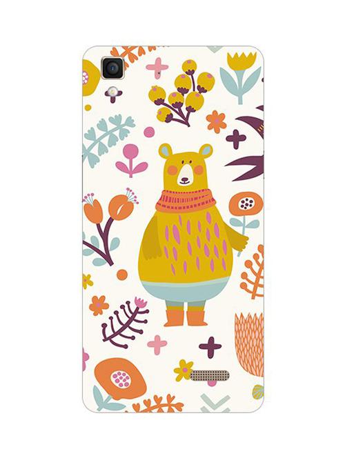 edesignhub designer silicone back cover for oppo r7 lite - 10220178 - Very Small Image - 1