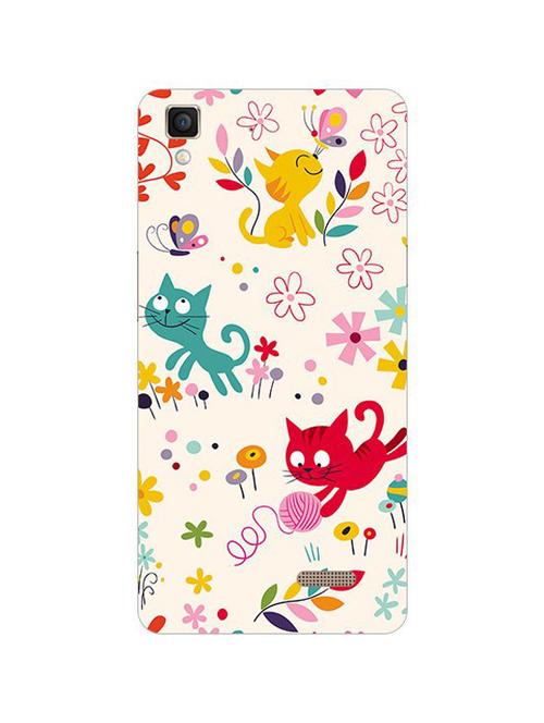 edesignhub designer silicone back cover for oppo r7 lite - 10220272 - Very Small Image - 1
