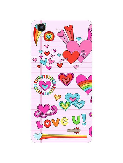 edesignhub designer silicone back cover for oppo r7 lite - 10220301 - Very Small Image - 1
